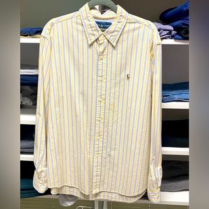 POLO RALPH LAUREN MEN’S BUTTON DOWN SHIRT